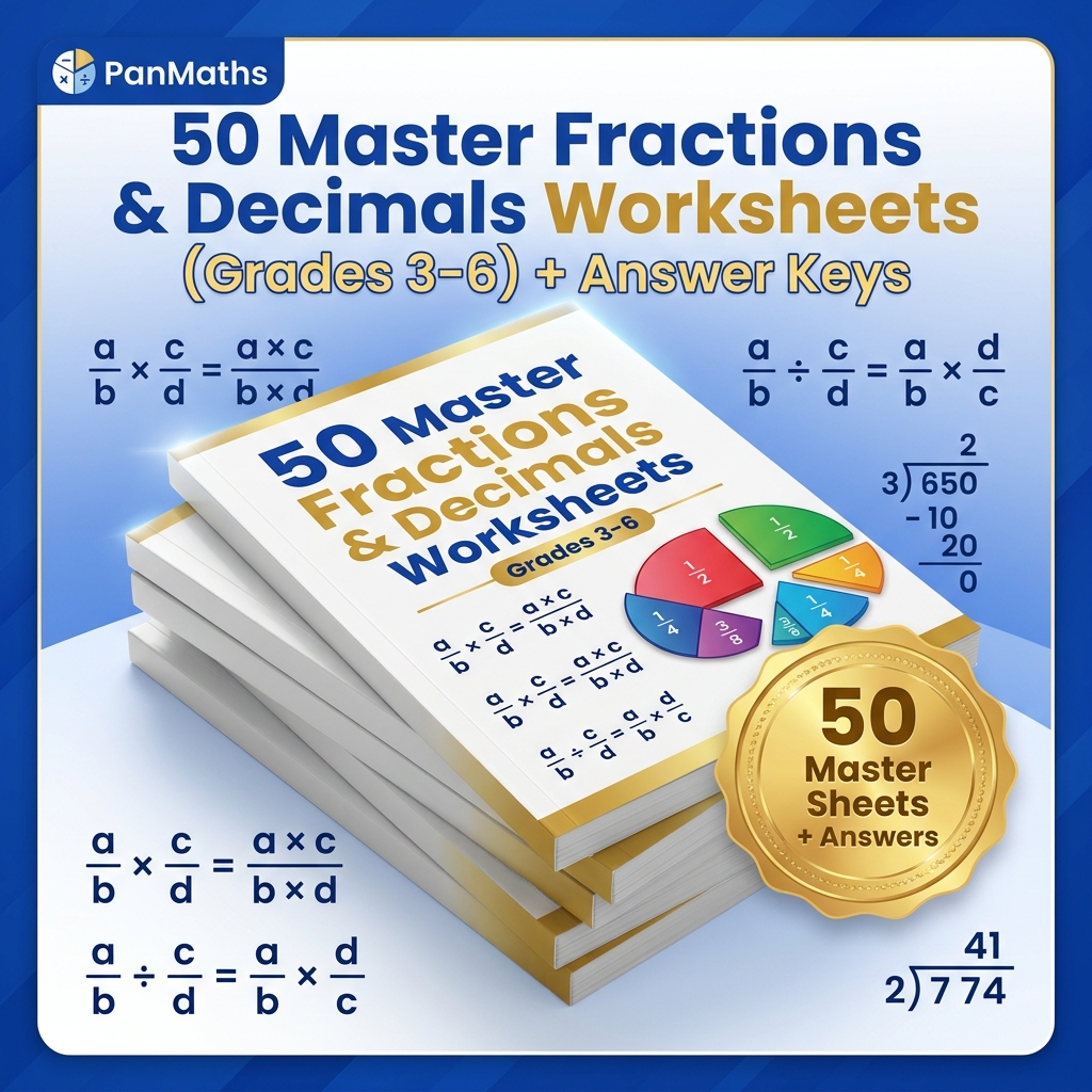 Percentages & Financial Math 50-Worksheet Master Workbook